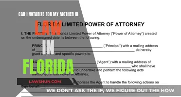 Notarization in Florida: Can I Help My Mother-in-Law?