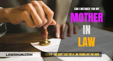 Notarizing for a Mother-in-Law: Is It Allowed?