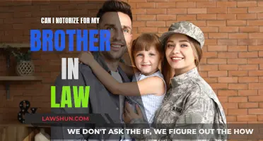 Notarizing for Family: Can I Help My Brother-in-Law?