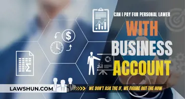 Business Account for Personal Lawyer: Is It Allowed?