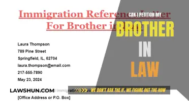 How to Petition for Your Brother-in-Law?