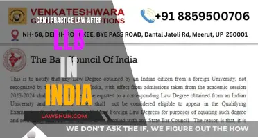 LLB in India: A Path to Practicing Law?
