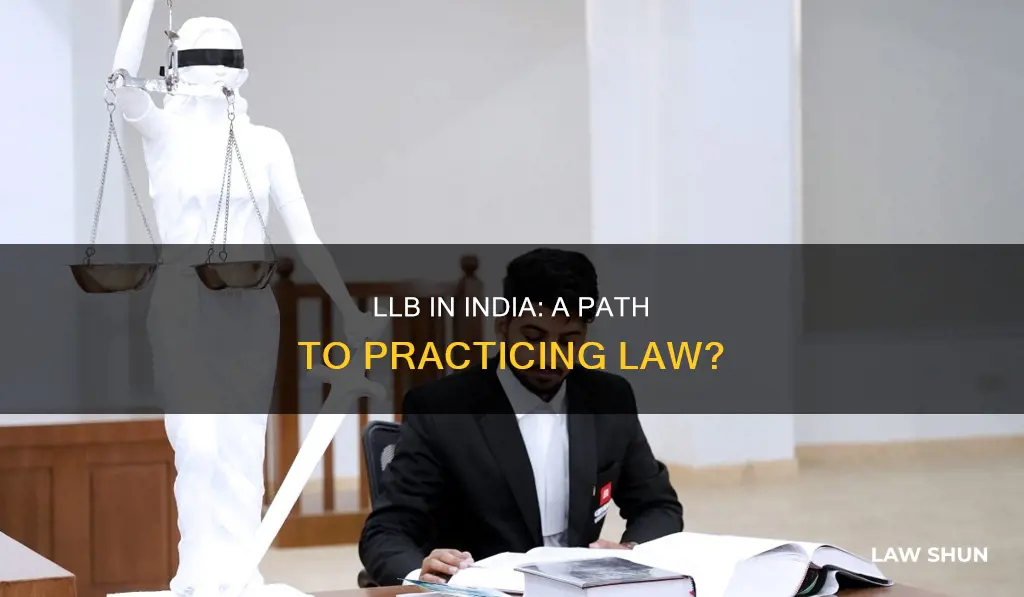 can i practice law after llb in india