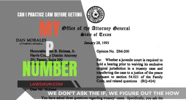 How to Practice Law Before Getting a P Number