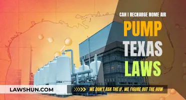 Texas Law: Recharging Home Air Pumps