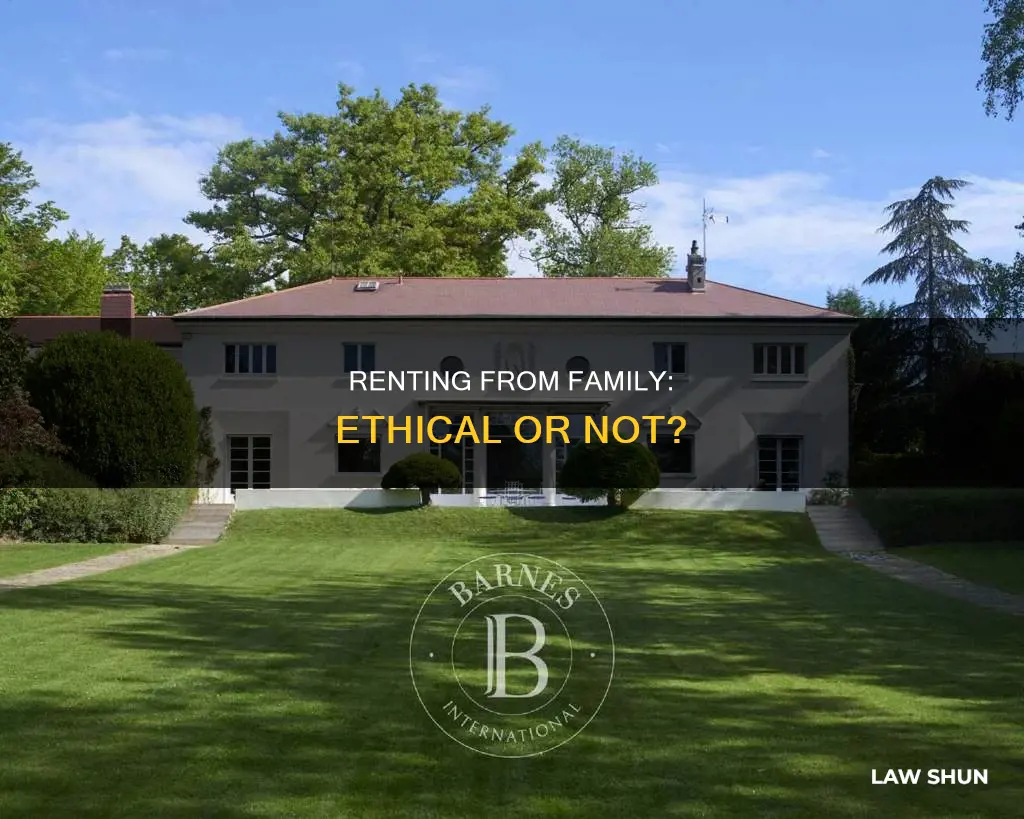 can i rent my father in law property