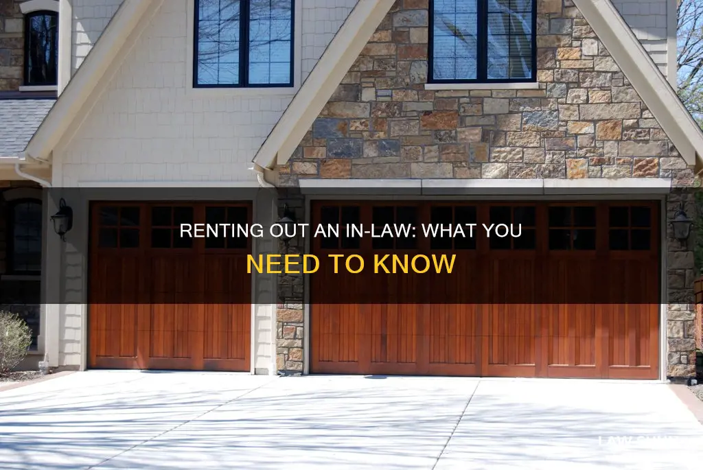 can i rent out an in-law