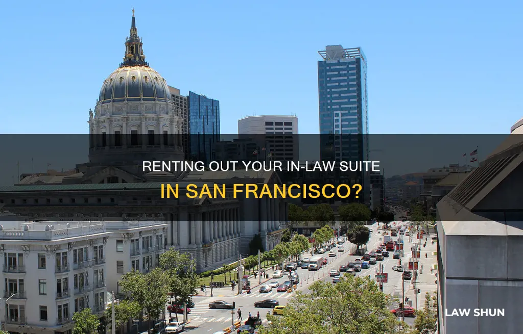 can i rent out my in law suite san francisco