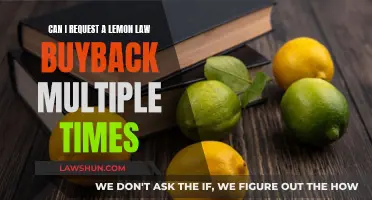 Lemon Law Buyback: Can I Request Multiple Times?