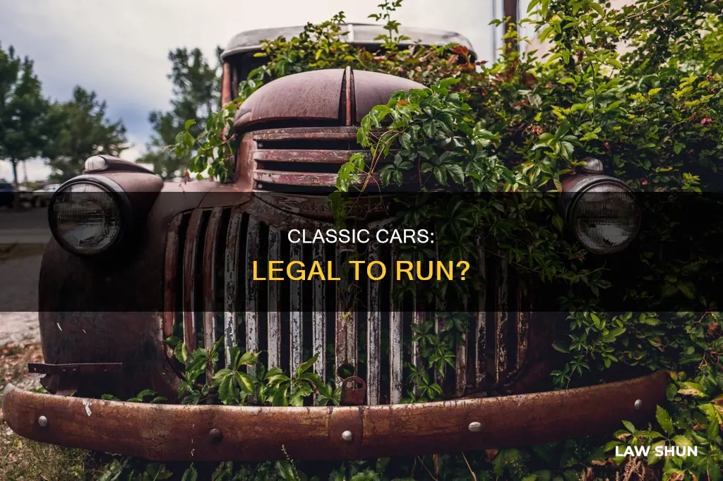 can i run 2005 make vehicles as per law