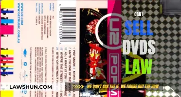 Selling DVDs: Legal or Not?