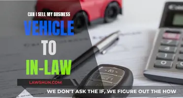 Selling Your Business Vehicle to an In-Law: Is it Possible?