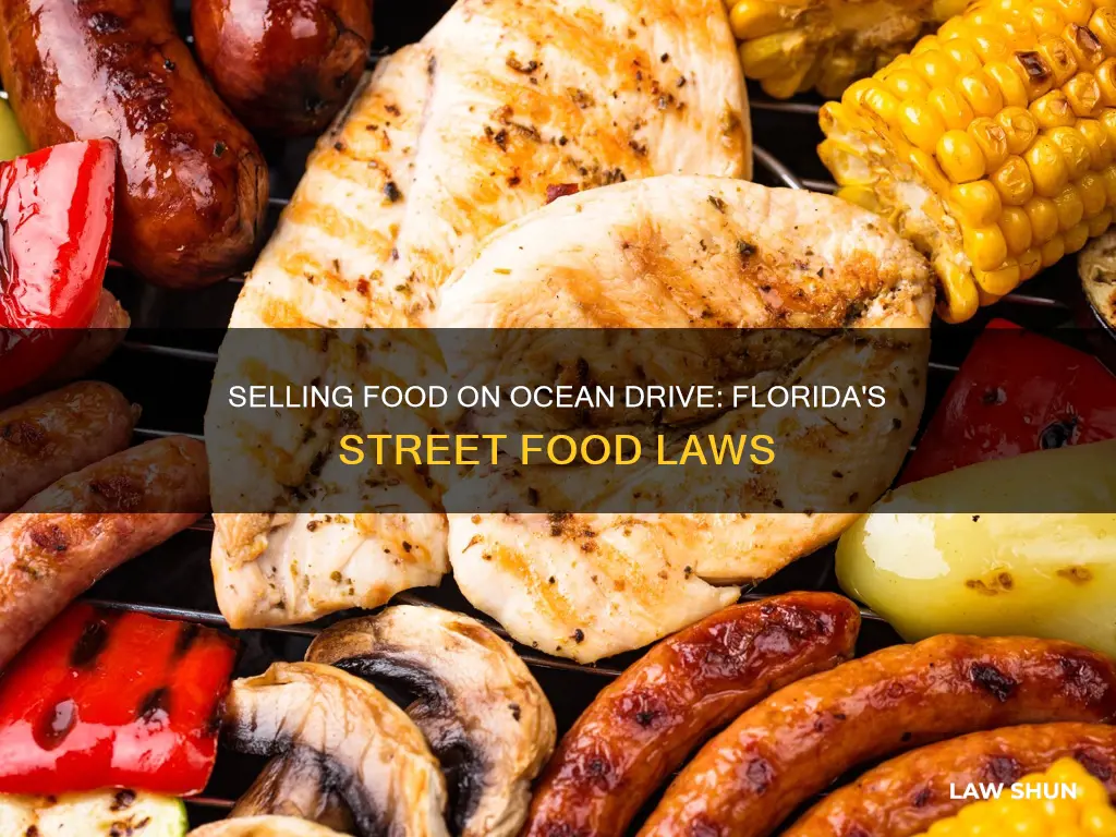 can i sell my food on ocean drive florida law