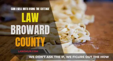 Broward County Cottage Food Law: Selling Nuts Legally