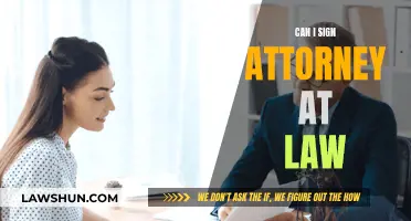How to Sign Over Power of Attorney