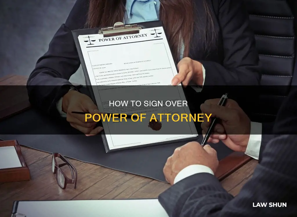 can i sign attorney at law