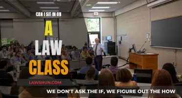 Law Class: Can I Sit In?