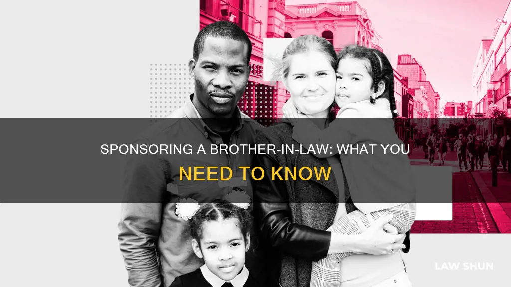 can i sponsor my brother in law