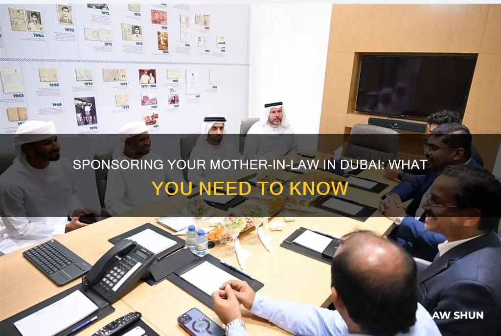 can i sponsor my mother in law in dubai