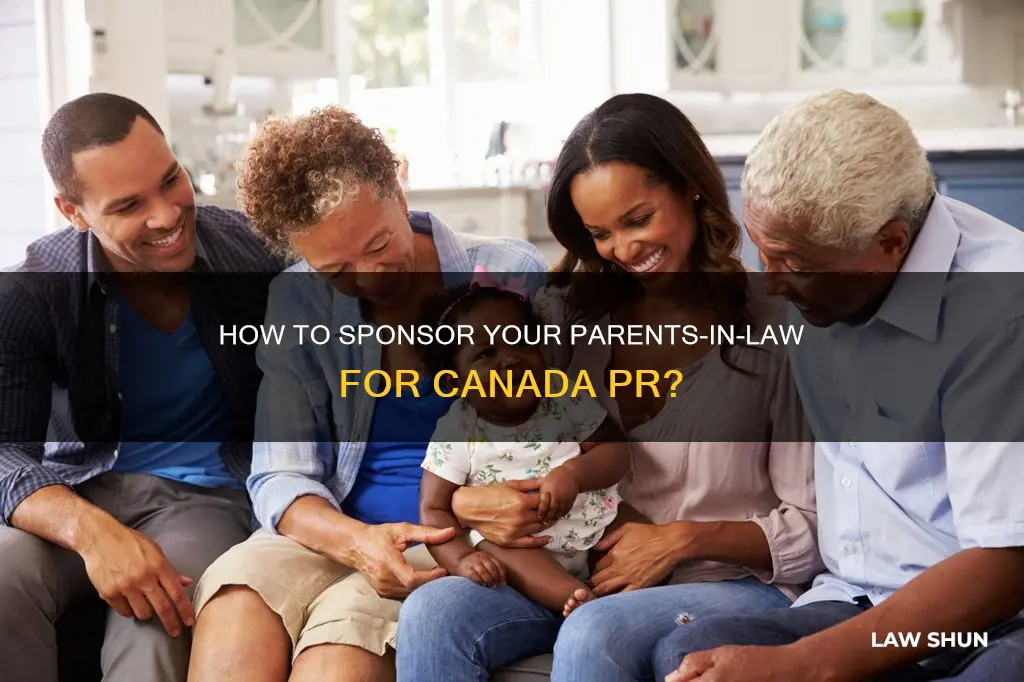 can i sponsor parents in law on canada pr