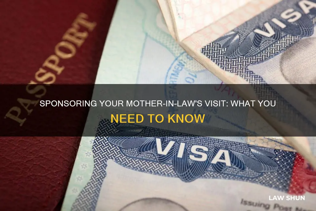can i sponsor visiting visa for my mother in law