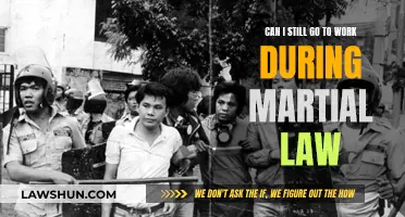 Martial Law: Work Attendance Explained