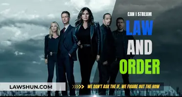 Stream Law and Order: What You Need to Know