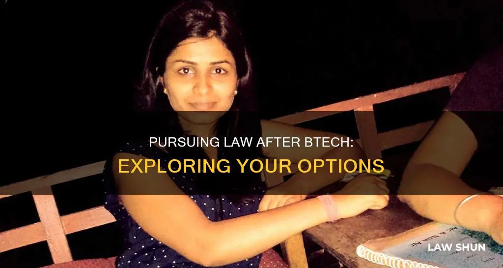 can i study law after btech