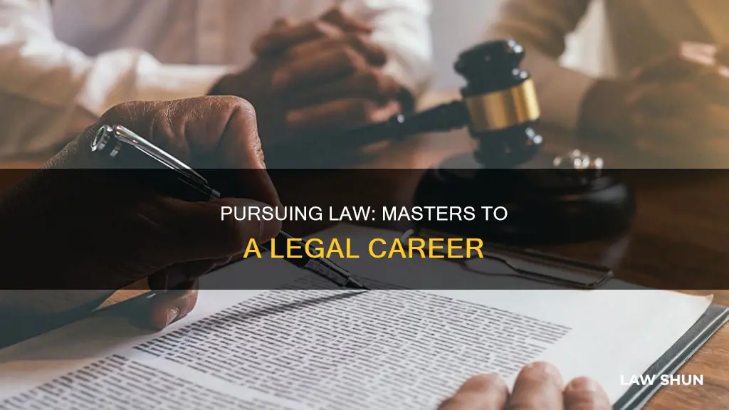 can i study law after masters