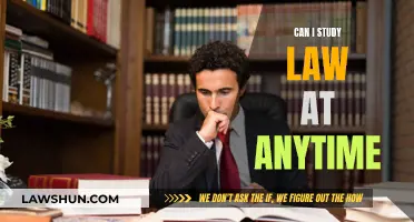 Study Law: Anytime, Any Age