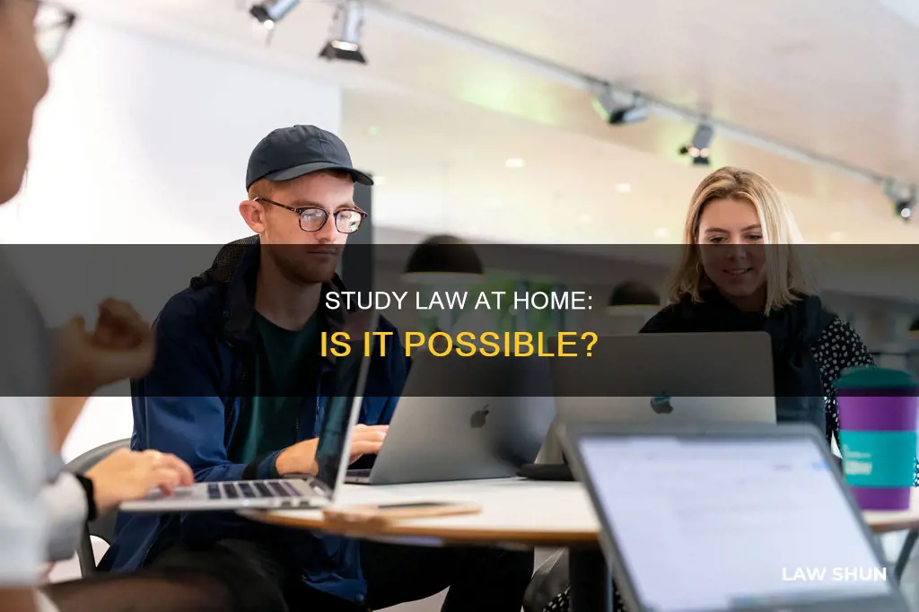 can i study law at home