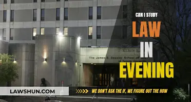 Evening Law Studies: A Viable Option?