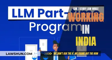 Studying Law While Working Full-Time in India