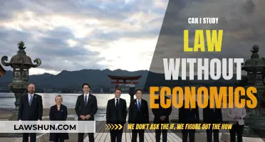 Law and Economics: Can You Study One Without the Other?