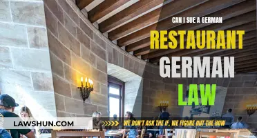Suing a German Restaurant: Your Rights Explained