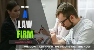 Suing a Law Firm: When and Why?