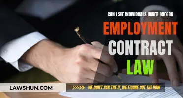 Oregon Employment Contracts: Can I Sue?