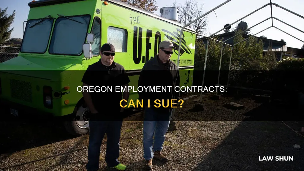 can i sue individuals under oregon employment contract law