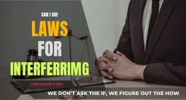 Laws Interfering: Can I Sue?
