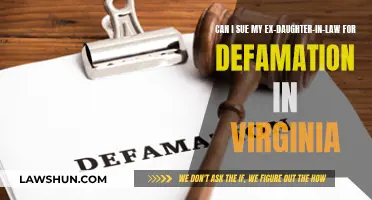 Suing for Defamation: Ex-Daughter-in-Law's False Claims in Virginia