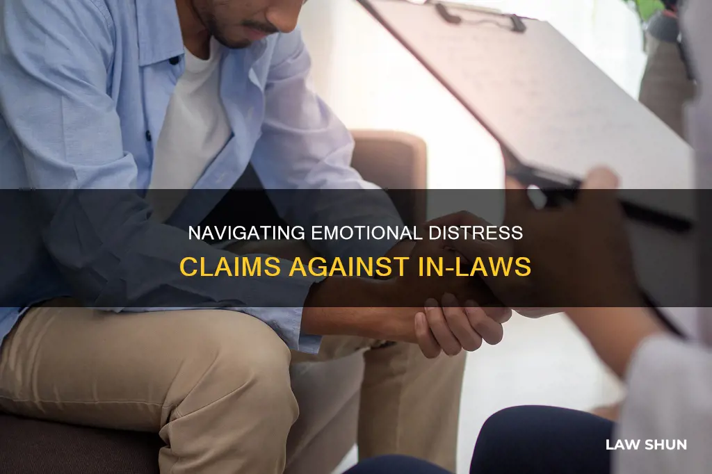 can i sue my in laws for emotional distress