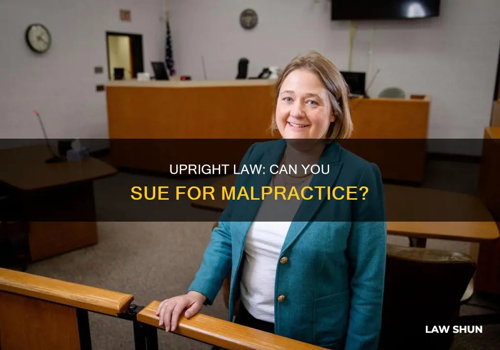 can i sue upright law