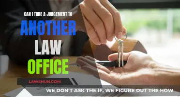 Transferring Judgements: Can You Switch Law Offices?