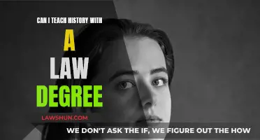 How a Law Degree Can Teach History