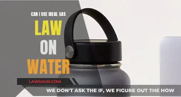 Ideal Gas Law: Does It Work for Water?
