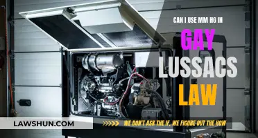 Gay-Lussac's Law: Using mm Hg