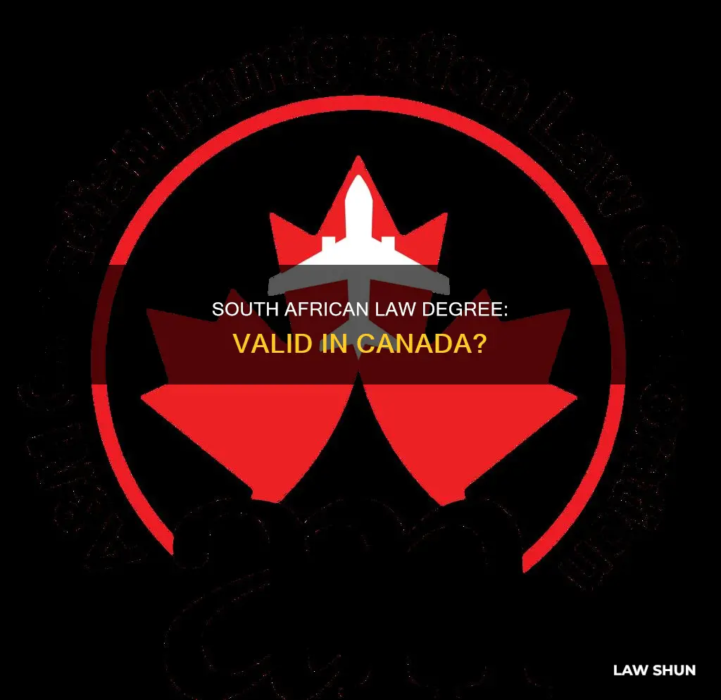 can i use my south african law degree in canada