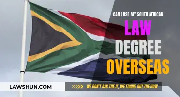 Law Degree Mobility: South Africa to Overseas