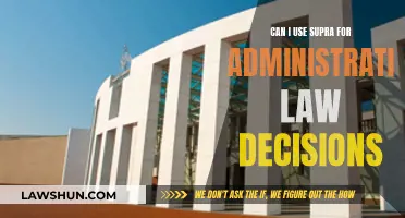 Supra for Administrative Law Decisions: Is It Reliable?