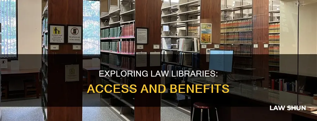 can i walk into any law library